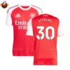 Arsenal Home Men Replica Football Shirt 2025-26 Sterling 30 Printed