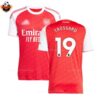 Arsenal Home Men Replica Football Shirt 2025-26 TROSSARD 19 Printed