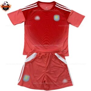 Aston Villa Goalkeeper Kid Replica Football Kit 2025-26