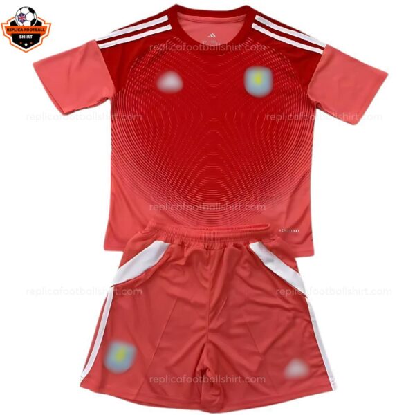 Aston Villa Goalkeeper Kid Replica Football Kit 2025-26