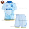 Atlanta United Away Kid Replica Football Kit 2024/25 - Front View