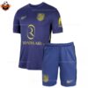 Atletico Madrid Away Kid Replica Football Kit 2025-26