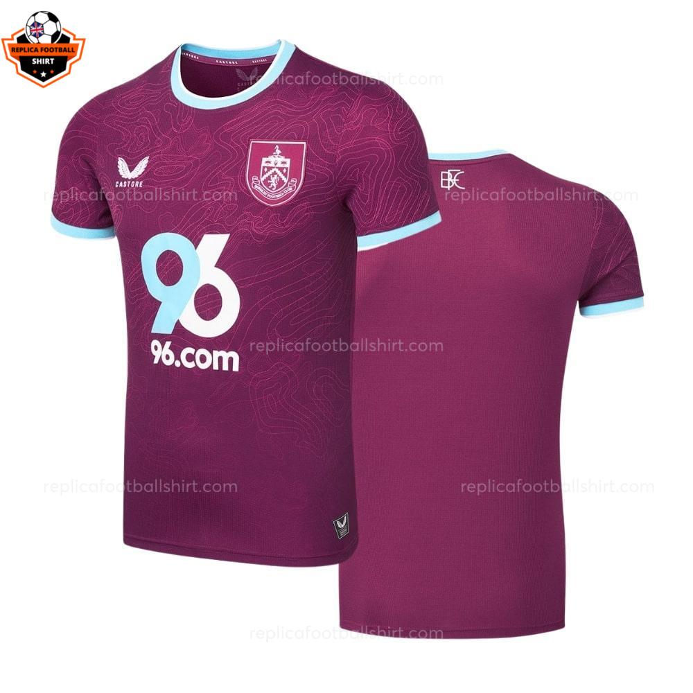 Burnley Home Men Replica Football Shirt 2025-26 overview
