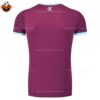 Burnley Home Men Replica Football Shirt 2025-26 backview