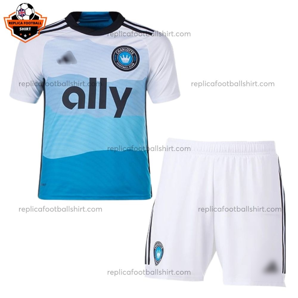 Charlotte Home Kid Replica Football Kit 2024/25 - Front View