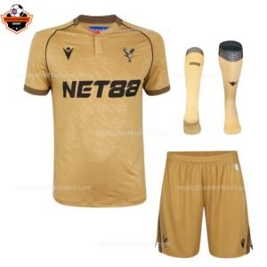 Crystal Palace Away Kid Replica Football Kit 2025-26
