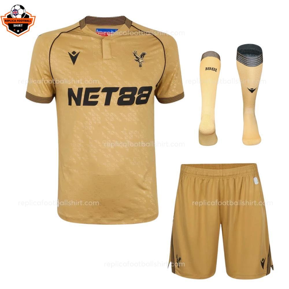 Crystal Palace Away Kid Replica Football Kit 2025-26