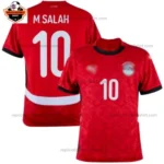 Egypt Home Men Replica Football Shirt 2025 M.SALAH 10 Printed
