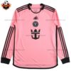 Inter Miami Home Men Replica Football Shirt 24/25 Long Sleeve - Front View
