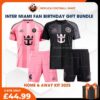 Inter Miami FC 2025/26 Birthday Bundle - Home & Away Replica Football Kit for True Fans - Front View