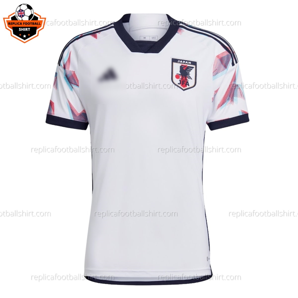 Japan Away World Cup Men Replica Football Shirt 2022 - front view