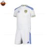 Leeds United Home Kid Replica Football Kit 2025-26 frontview