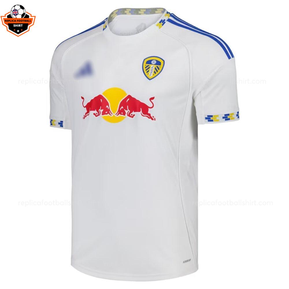 Leeds United Home Men Replica Football Shirt 2025-26 frontview