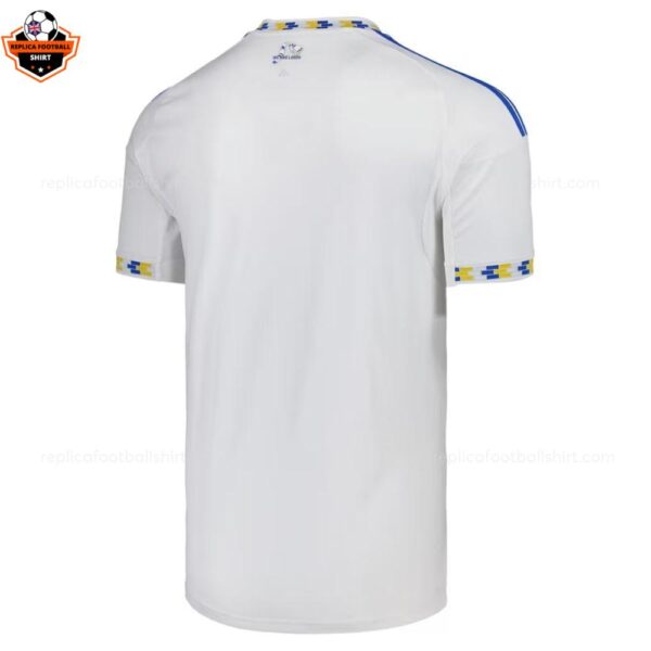 Leeds United Home Men Replica Football Shirt 2025-26 backview