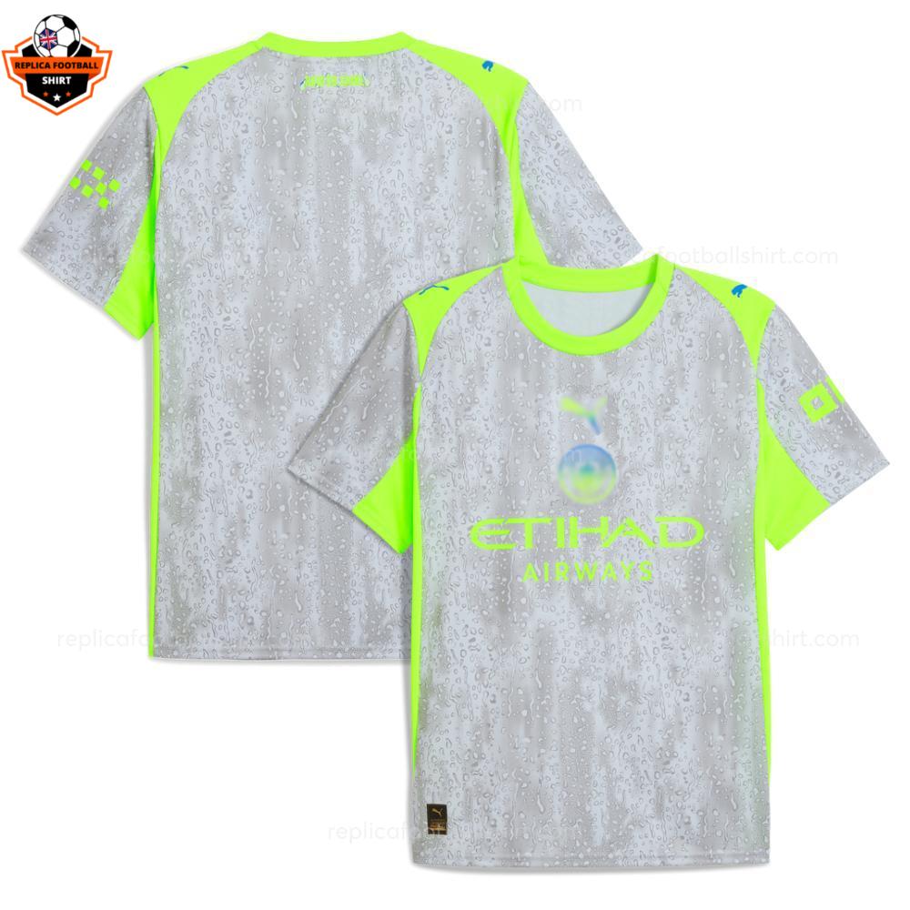 Manchester City Third Men Replica Football Shirt 2025-26 overview
