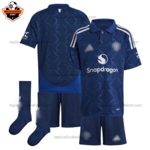 Manchester United Away for Men and Kid Replica Football Kit 2024/25 - Over View