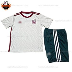 Mexico Away Kid Replica Football Kit 2022 - front view