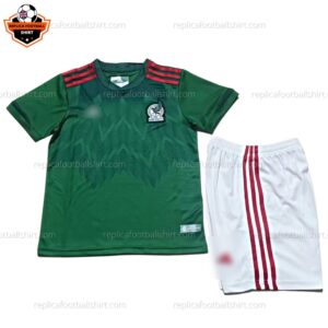 Mexico World Cup Home Kid Replica Football Kit 2022