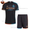 New York City Away Kid Replica Football Kit 2024/25 - front view
