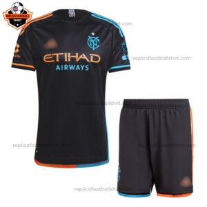 New York City Away Kid Replica Football Kit 2024/25 - front view