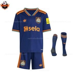 Newcastle Third Kid Replica Football Kit 2025-26