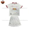 RB Leipzig Home Kid Replica Football Kit 2025/26 Front View
