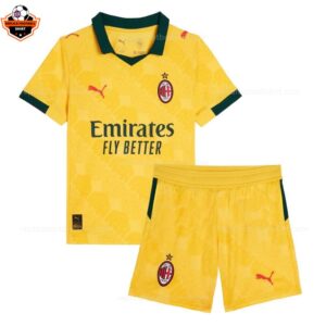 RFS AC Milan Third 25 26 Kids Football Kit