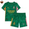 RFS AC Milan Third Goalkeeper 25 26 Kids Football Kit frontview
