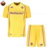 RFS ACF Fiorentina Yellow Goalkeeper Kids Replica Football Kit 2025_26 (1)