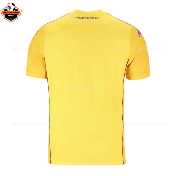 RFS ACF Fiorentina Yellow Goalkeeper Men Replica Football Shirt 2025_26 (2)