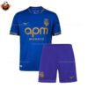 RFS AS Monaco Away 25 26 Kids Football Kit frontview