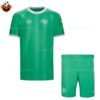 RFS AS Roma Goalkeeper Kids Football Kit 2025_26-front view