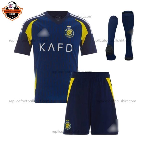 Al Nassr Away Kid Replica Football Kit 2024/25 - front view