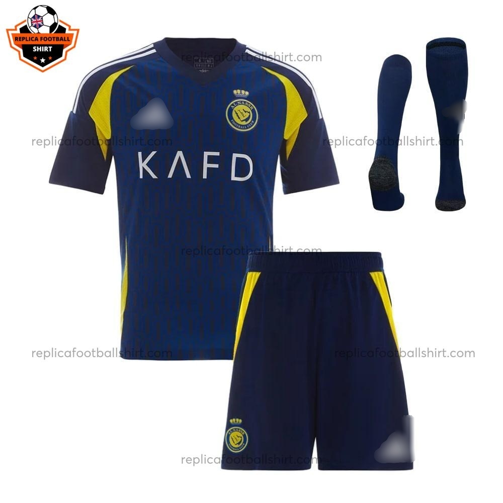Al Nassr Away Kid Replica Football Kit 2024/25 - front view