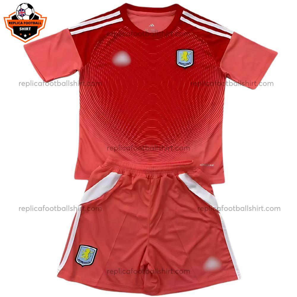 Aston Villa Goalkeeper Kid Replica Football Kit 2025/26 frontview