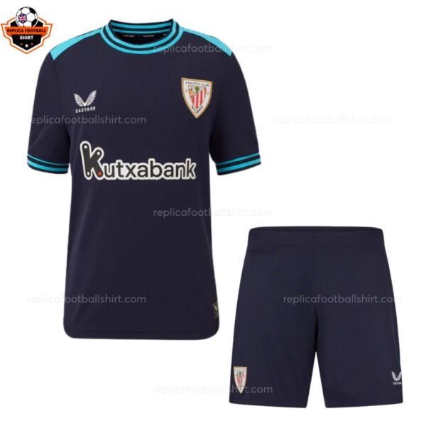 RFS Athletic Club Bilbao Away Kid Kit 25_26 frontview