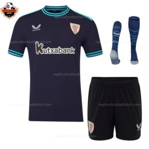 RFS Athletic Club Bilbao Away Kids Replica Football Kit 2025_26 - with socks