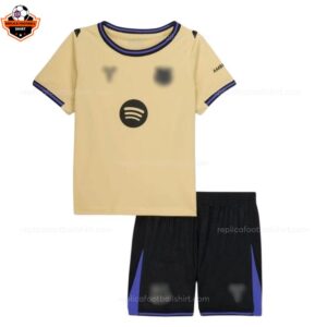 RFS Barcelona Away Kids Replica Football Kit 2025-26