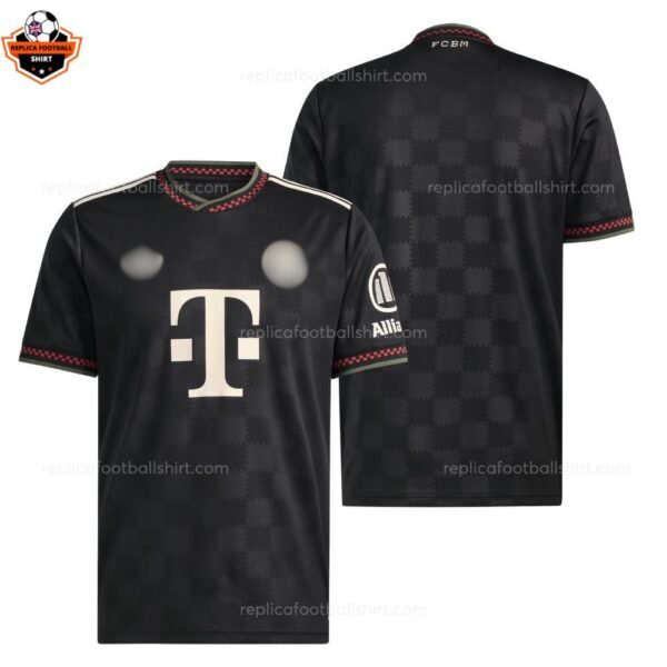 RFS Bayern Munich Third Men Football Shirt 2025_26-over view