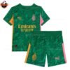 RFS Blur AC Milan Green Goalkeeper Kid Replica Football Kit 2025_26