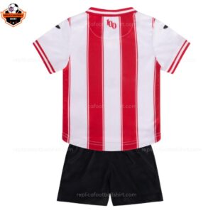 RFS Brentford Home Kids Football Kit 2025_26 - back view