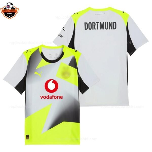 RFS Dortmund Away Men Football Shirt 2025_26-over view