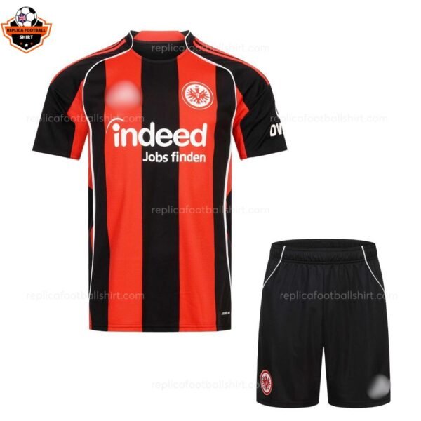 RFS Eintracht Frankfurt Home Kids Football Kit 2025_26-front view