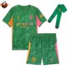 RFS Man City Green GK Kids Kit 2025_26 With Socks