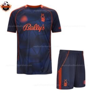 RFS Nottingham Forest Third Kids Football Kit 2025_26-front view