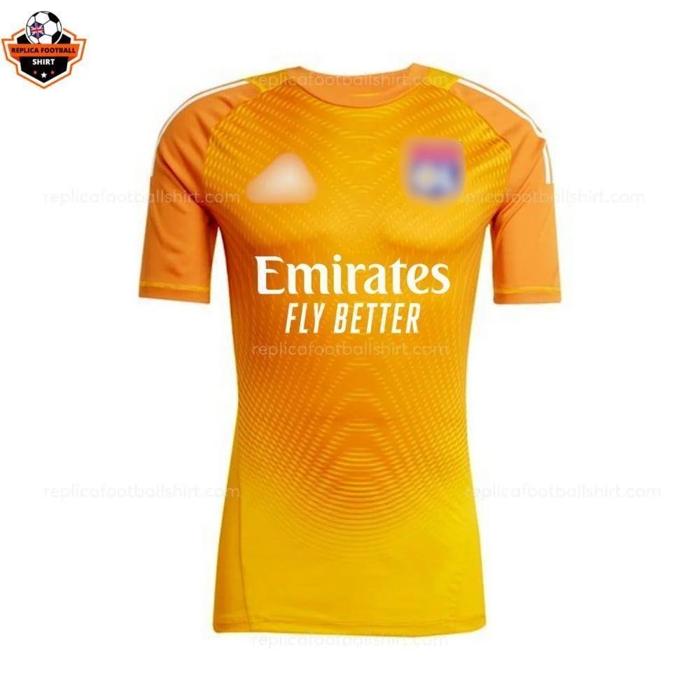 RFS Olympique Lyonnais Goalkeeper Men Replica Football Shirt 2025_26
