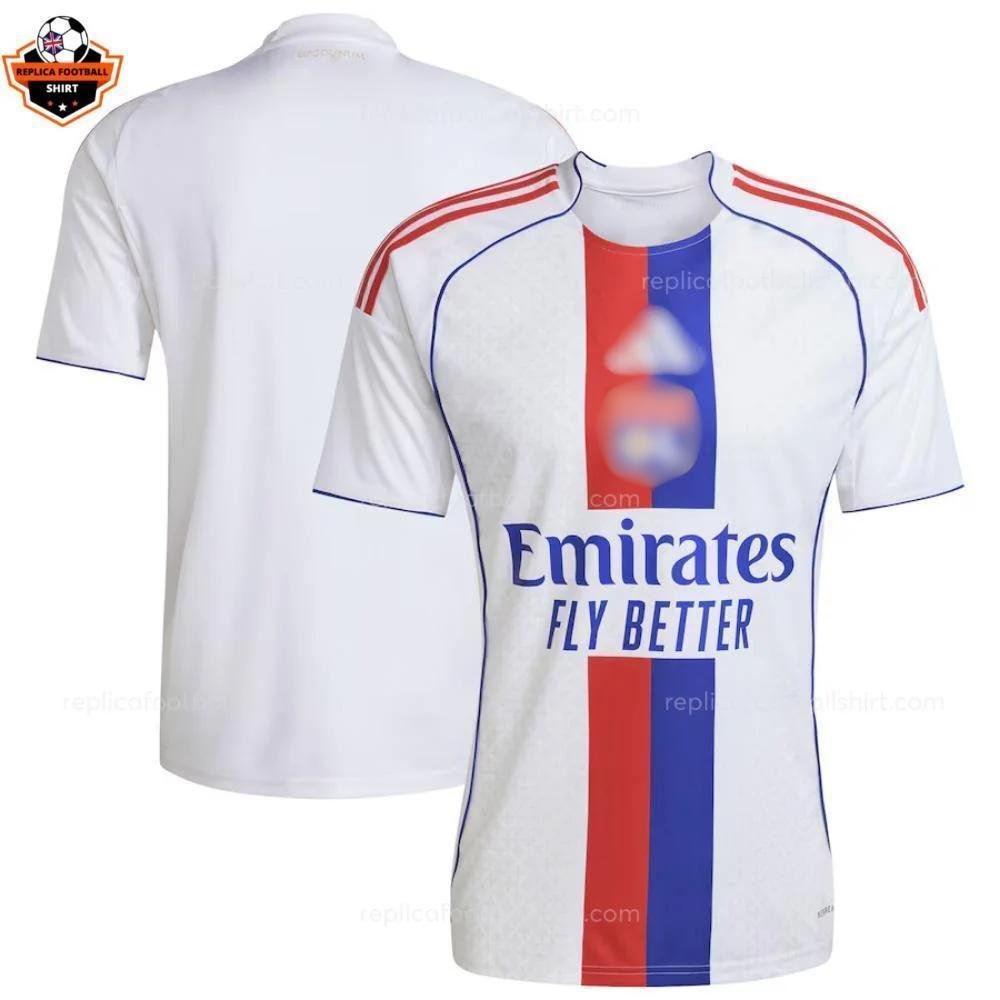 RFS Olympique Lyonnais Home Men Replica Football Shirt 2025_26