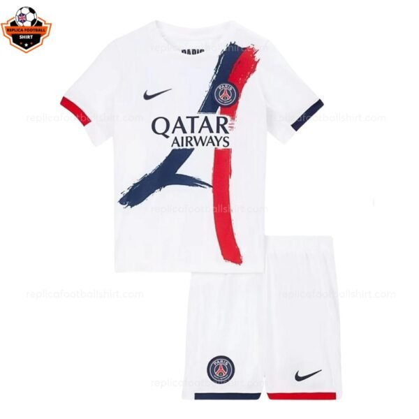 RFS Paris Saint Germain Away Kid Replica Football Kit 2025_26