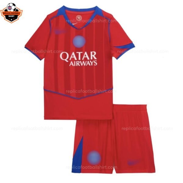 RFS Paris Saint Germain Third Kid Replica Football Kit 2025_26