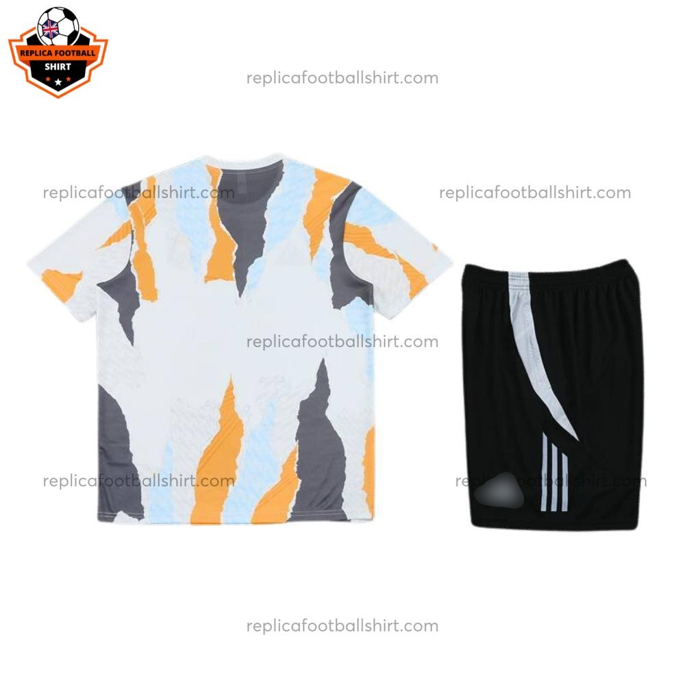 Real Madrid Pre Match Kid Replica Football Kit 2024/25 - Front View